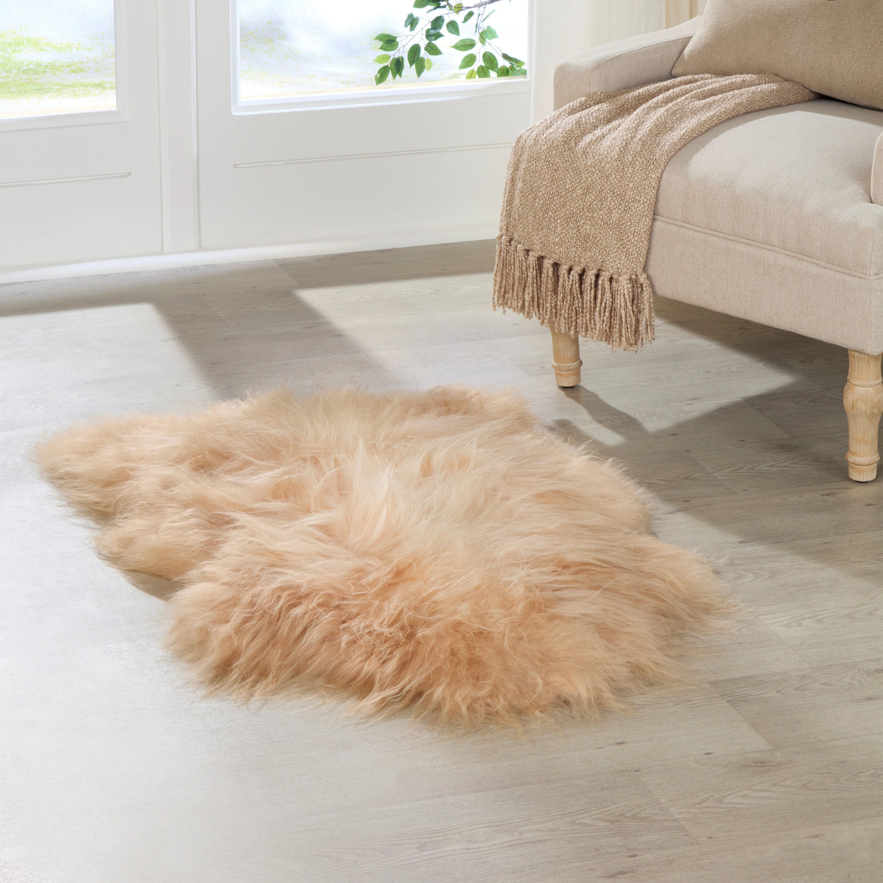 Cappuccino Icelandic Sheepskin Rug